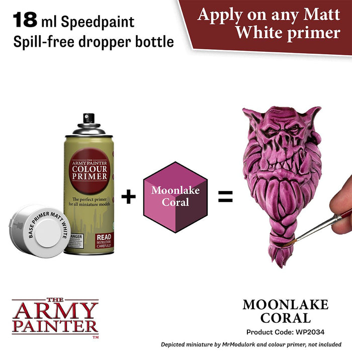Army Painter Warpaints Speedpaint 2.0: Moonlake Coral 18ml - for just $4.99! 