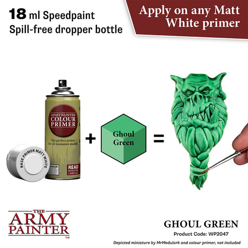 Army Painter Warpaints Speedpaint 2.0: Ghoul Green 18ml - Premium Miniatures - Just $4.99! Shop now at Retro Gaming of Denver