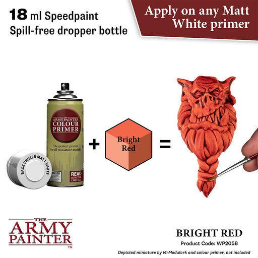 Army Painter Warpaints Speedpaint 2.0: Bright Red 18ml - Premium Miniatures - Just $4.99! Shop now at Retro Gaming of Denver