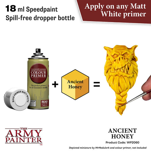 Army Painter Warpaints Speedpaint 2.0: Ancient Honey 18ml - Premium Miniatures - Just $4.99! Shop now at Retro Gaming of Denver