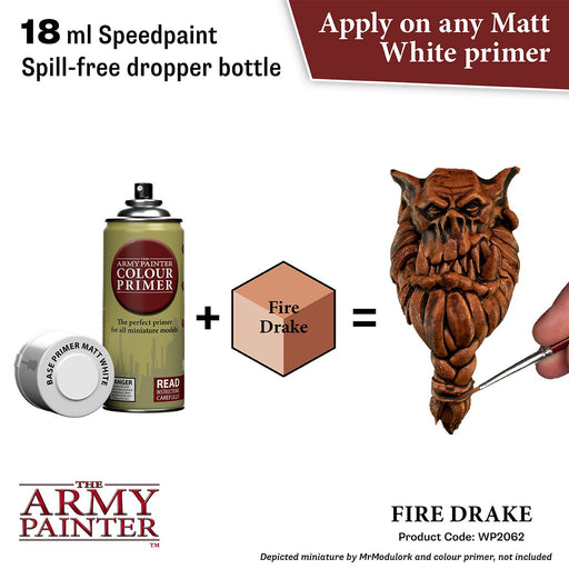 Army Painter Warpaints Speedpaint 2.0: Fire Drake 18ml - Premium Miniatures - Just $4.99! Shop now at Retro Gaming of Denver