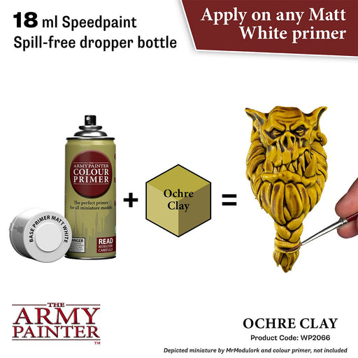 Army Painter Warpaints Speedpaint 2.0: Ochre Clay 18ml - Premium Miniatures - Just $4.99! Shop now at Retro Gaming of Denver
