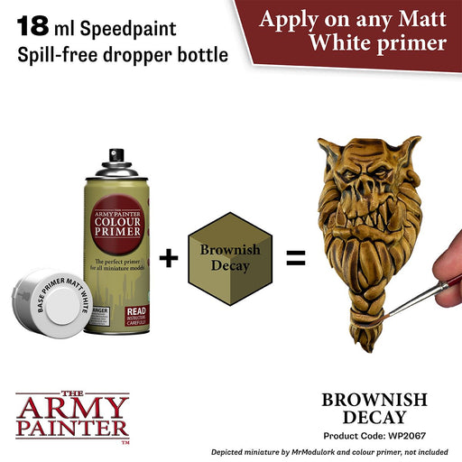 Army Painter Warpaints Speedpaint 2.0: Brownish Decay 18ml - Premium Miniatures - Just $4.99! Shop now at Retro Gaming of Denver