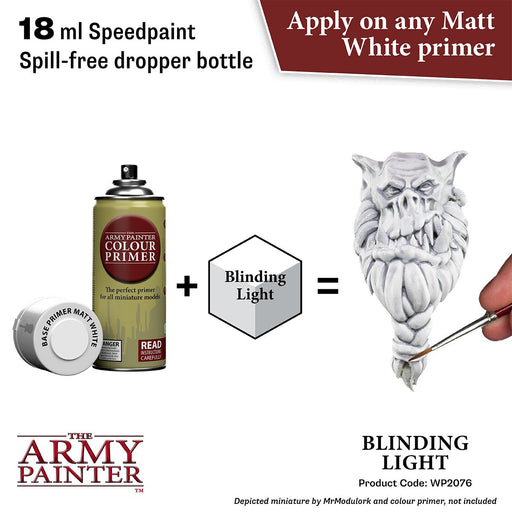 Army Painter Warpaints Speedpaint 2.0: Blinding Light 18ml - Premium Miniatures - Just $4.99! Shop now at Retro Gaming of Denver