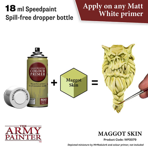 Army Painter Warpaints Speedpaint 2.0: Maggot Skin 18ml - Premium Miniatures - Just $4.99! Shop now at Retro Gaming of Denver