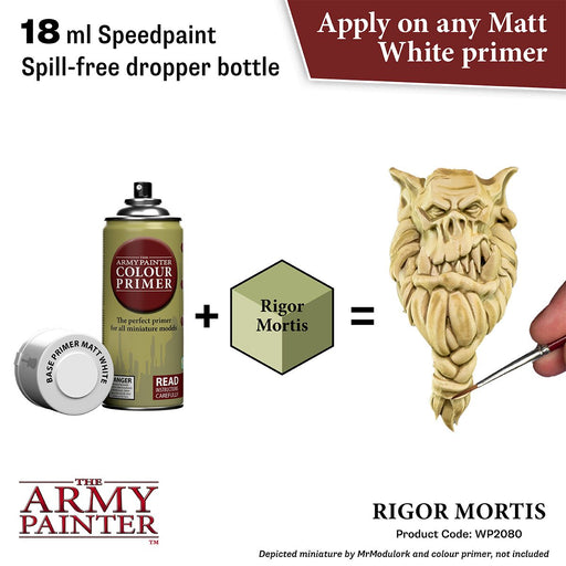 Army Painter Warpaints Speedpaint 2.0: Rigor Mortis 18ml - Premium Miniatures - Just $4.99! Shop now at Retro Gaming of Denver