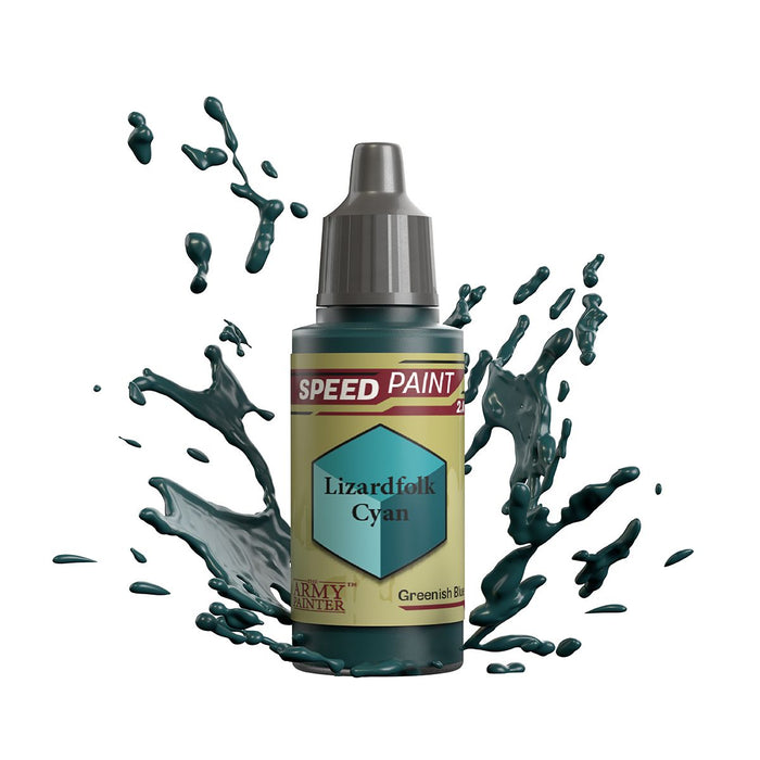 Army Painter Warpaints Speedpaint 2.0: Lizardfolk Cyan 18ml - for just $4.99! 
