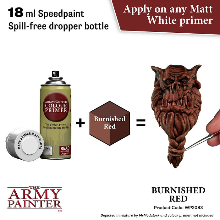 Army Painter Warpaints Speedpaint 2.0: Burnished Red 18ml - for just $4.99! 