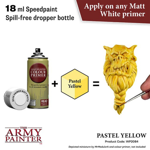 Army Painter Warpaints Speedpaint 2.0: Pastel Yellow 18ml - Premium Miniatures - Just $4.99! Shop now at Retro Gaming of Denver