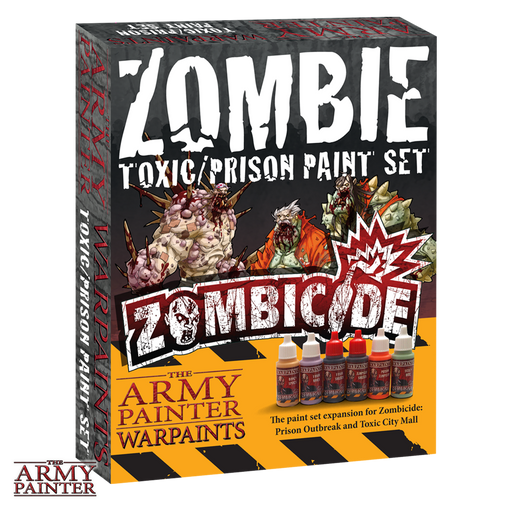 Army Painter Warpaints: Zombicide Toxic/Prison Paint Set - Premium Miniatures - Just $18.99! Shop now at Retro Gaming of Denver