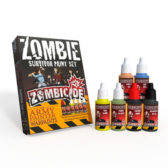 Army Painter Warpaints: Zombicide Survivor Paint Set - for just $18.99! 