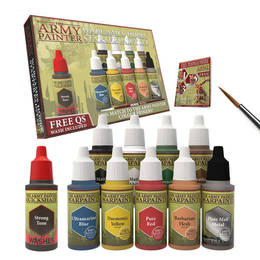 Army Painter Warpaints: Starter Paint Set 2017 - for just $36.99! 