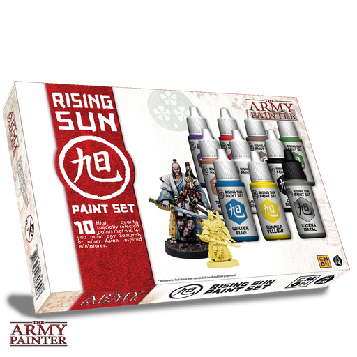 Army Painter Warpaints: Rising Sun Paint Set - Premium Miniatures - Just $32.50! Shop now at Retro Gaming of Denver