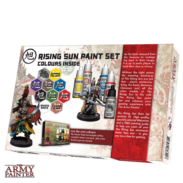 Army Painter Warpaints: Rising Sun Paint Set - for just $32.50! 