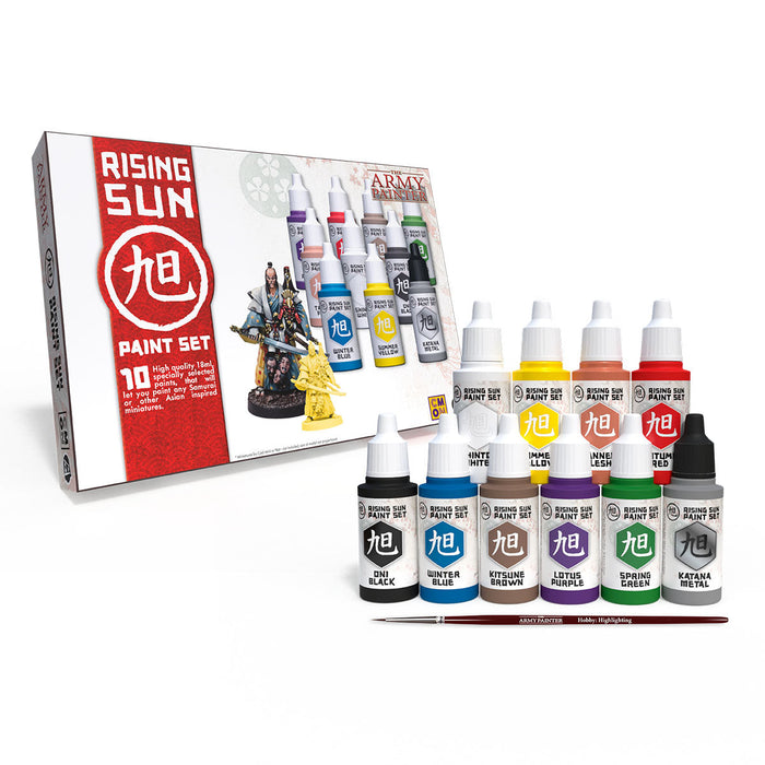 Army Painter Warpaints: Rising Sun Paint Set - for just $32.50! 