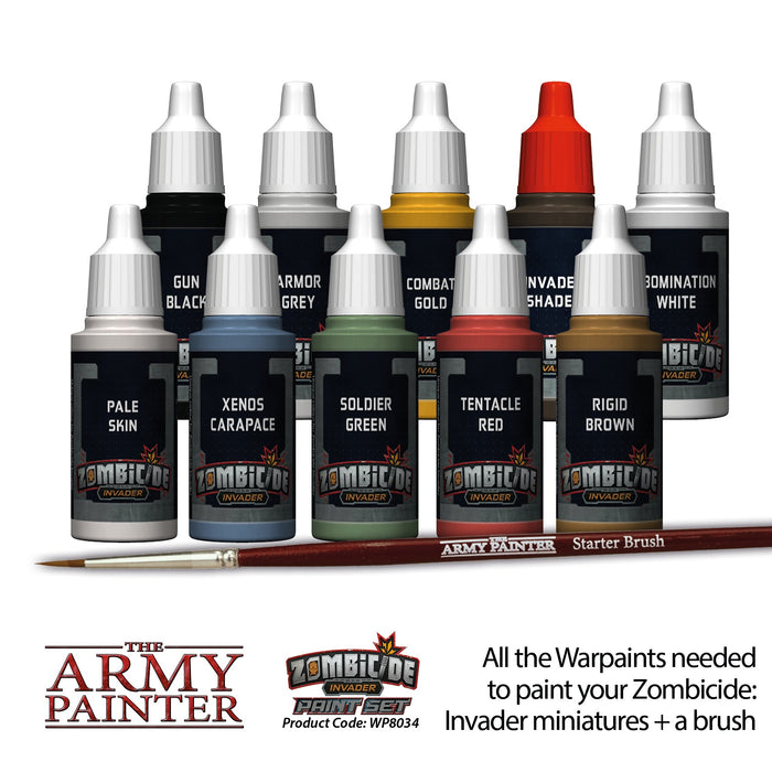 Army Painter Warpaints: Zombicide - Invader Paint Set - for just $32.50! 