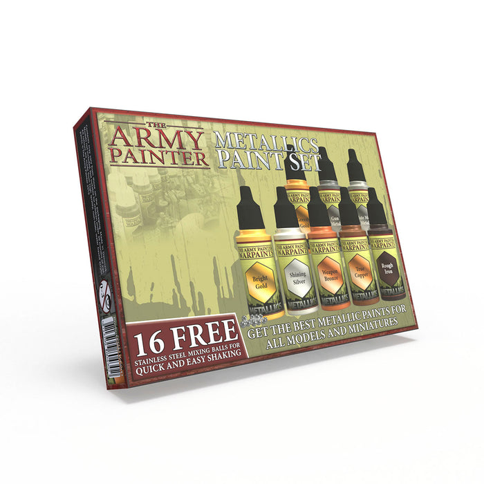 Army Painter Warpaints: Metallics Paint Set - for just $29.99! 