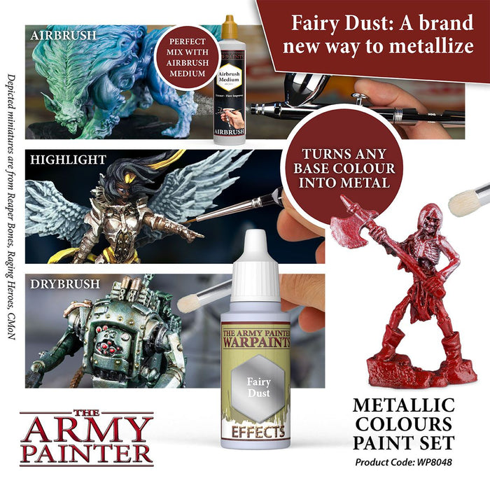 Army Painter Warpaints: Metallic Colours Paint Set - for just $37.99! 