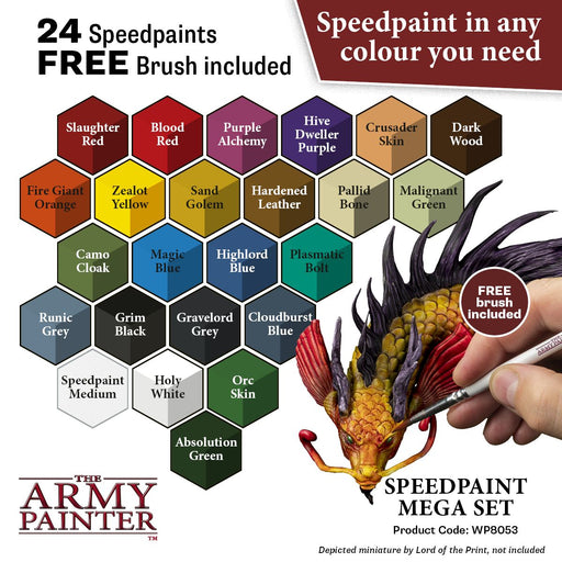 Army Painter Warpaints: Speedpaint - Mega Paint Set - for just $99! 