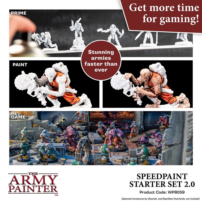 Army Painter Warpaints: Speedpaint Starter Set 2.0 - for just $47.50! 
