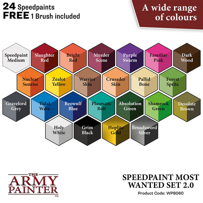 Army Painter Speedpaint Most Wanted Set 2.0 - for just $110! 