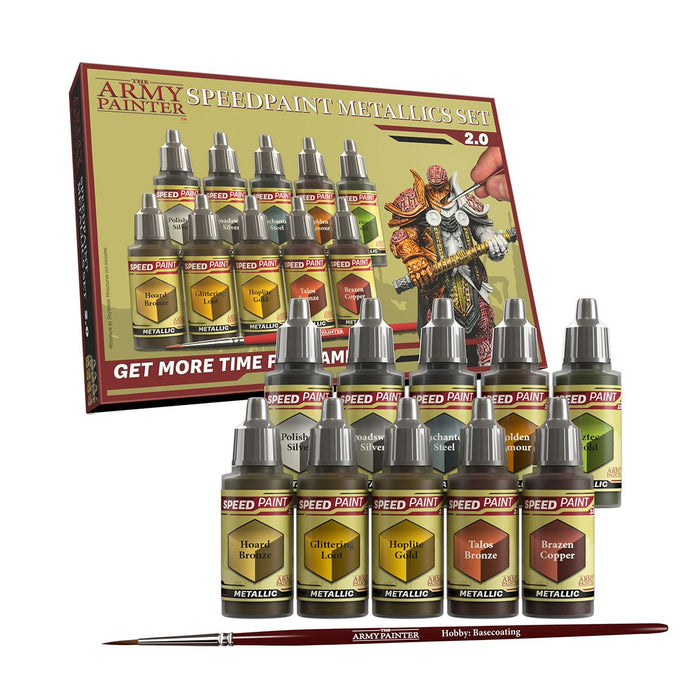 The Army Painter - Speedpaint Metallics Set - for just $44.99! 