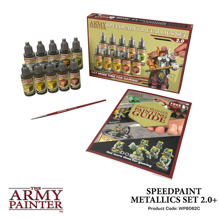 The Army Painter - Speedpaint Metallics Set - for just $44.99! 