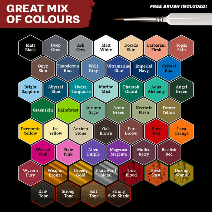 Army Painter Warpaints Fanatic: Mega Set - for just $199.99! 