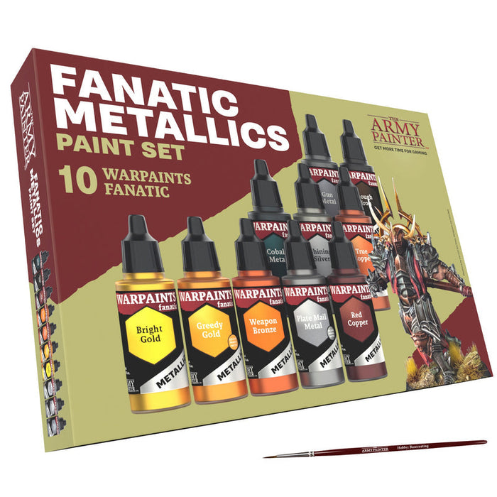 The Army Painter Warpaints Fanatic: Metallics Set - for just $47.99! 
