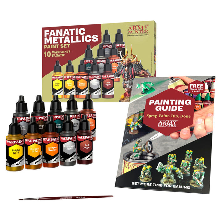The Army Painter Warpaints Fanatic: Metallics Set - for just $47.99! 