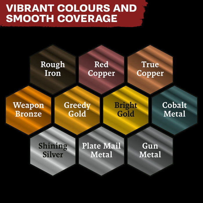 The Army Painter Warpaints Fanatic: Metallics Set - for just $47.99! 