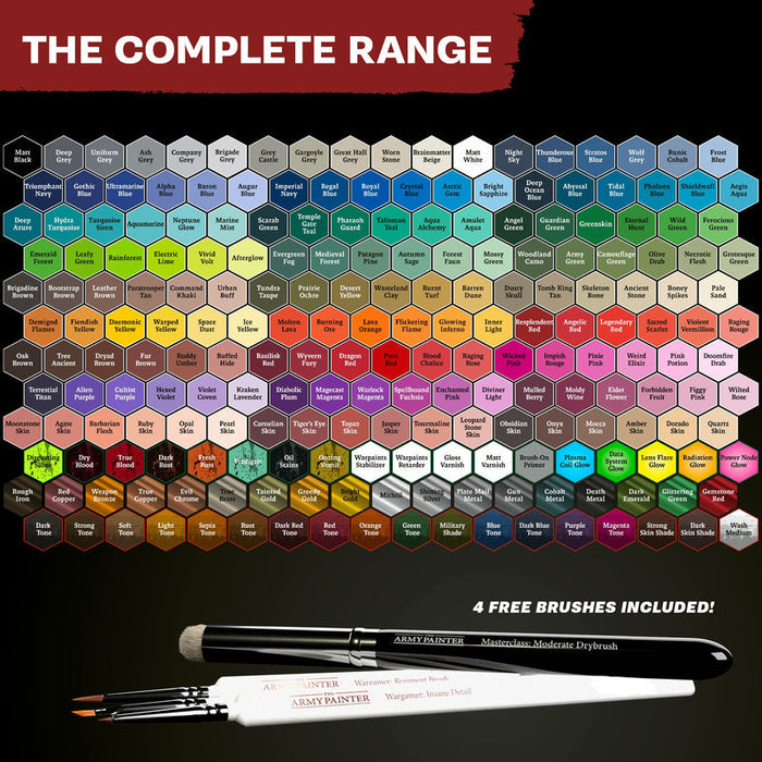 Army Painter Warpaints Fanatic: Complete Set - for just $759! 