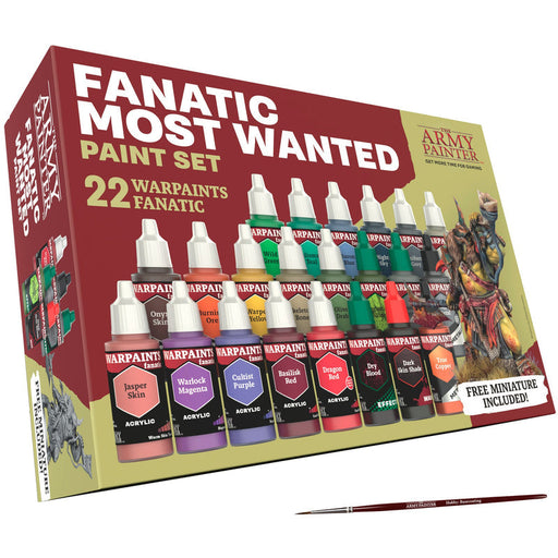 The Army Painter Warpaints Fanatic: Most Wanted Set - for just $102.99! 