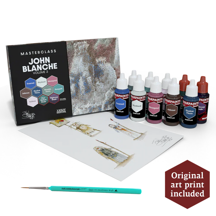Army Painter Masterclass: John Blanche Paint Set Volume 3 - for just $53.99! 