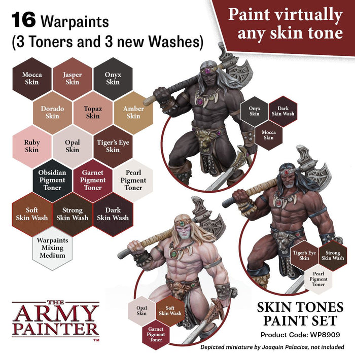 The Army Painter - Skin Tones Paint Set - for just $57.99! 