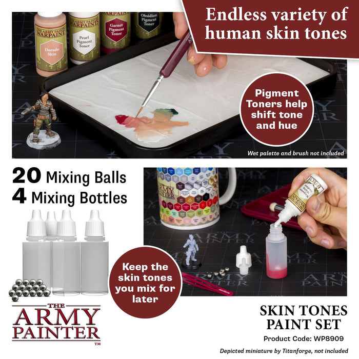 The Army Painter - Skin Tones Paint Set - for just $57.99! 