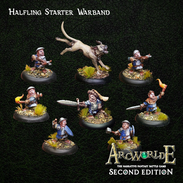 ArcWorlde: Halfling Starter Warband - for just $44.99! 