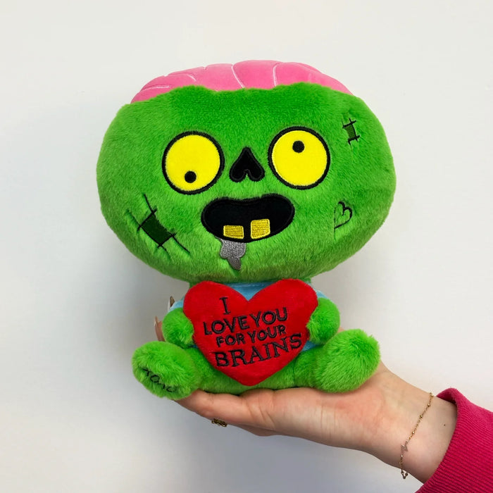 Punchkins Zombie Plush I Love You For Your Brain - for just $18.50! 