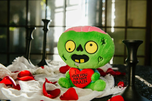 Punchkins Zombie Plush I Love You For Your Brain - for just $18.50! 