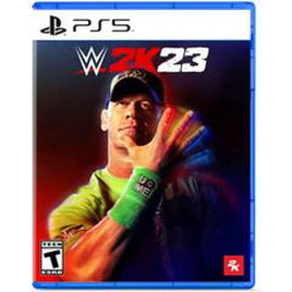 Front cover view of WWE 2K23 - PlayStation 5