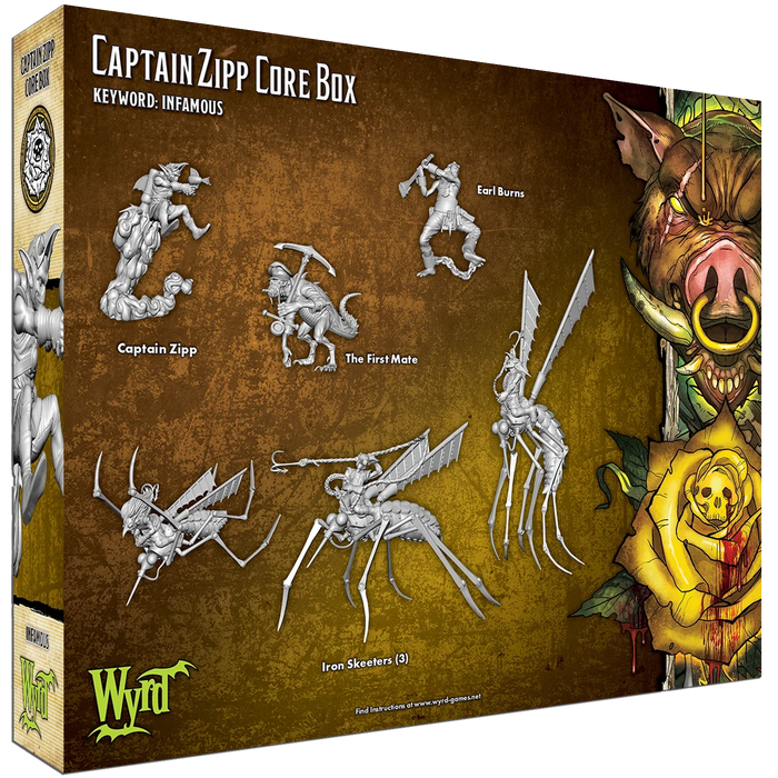 Malifaux Third Edition: Captain Zipp Core Box - for just $52.50! 