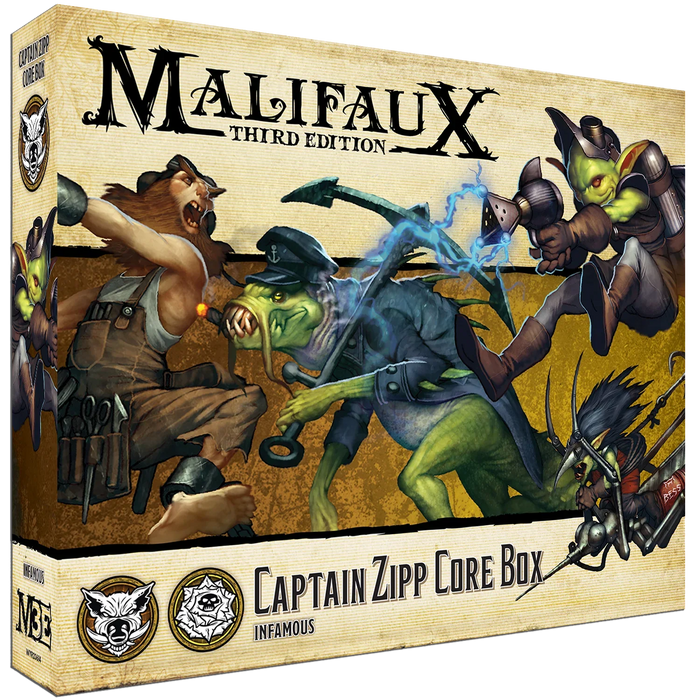 Malifaux Third Edition: Captain Zipp Core Box - for just $52.50! 