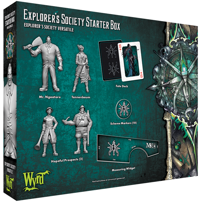 Malifaux Third Edition: Explorer's Society Starter Box - for just $50! 