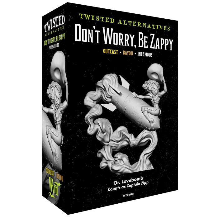 Malifaux Third Edition: Twisted Alternatives - Don't Worry, Be Zappy - for just $14.40! 