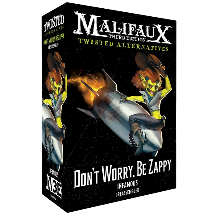 Malifaux Third Edition: Twisted Alternatives - Don't Worry, Be Zappy - for just $14.40! 