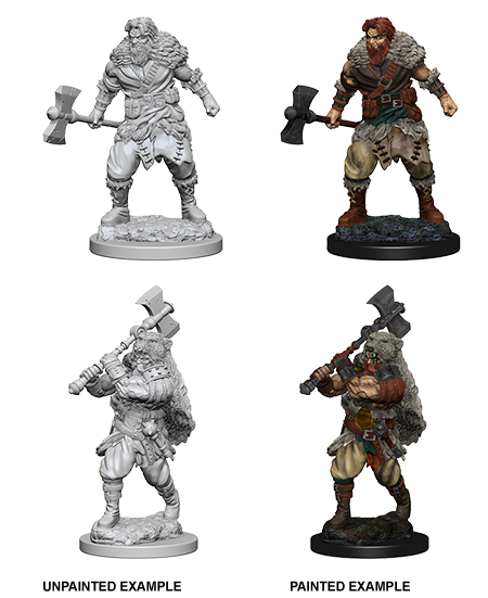 D&D: Nolzur's Marvelous Miniatures - Human Male Barbarian - for just $5.99! 