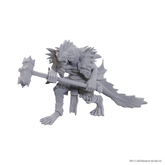 D&D: Nolzur's Marvelous Miniatures - Sahuagin Coral Smasher - for just $5.99! 
