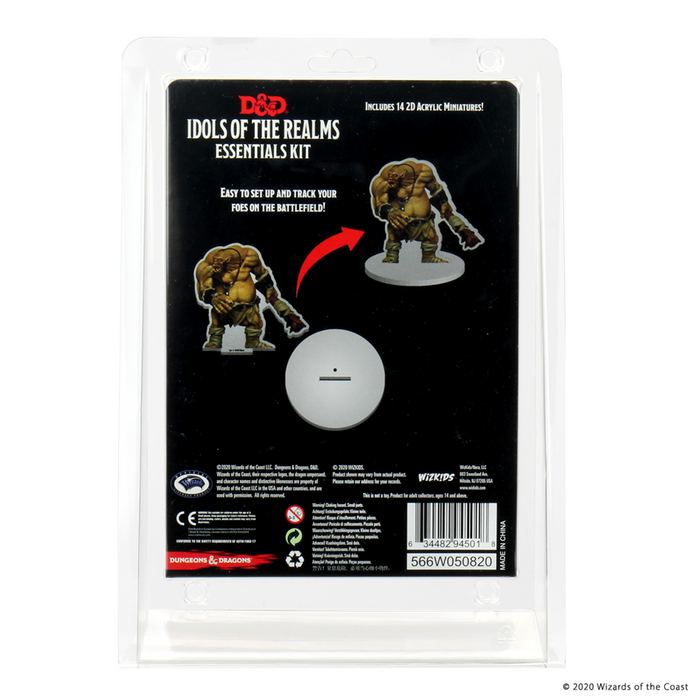 D&D: Idols of the Realms - Essentials 2D Miniatures - Monster Pack 2 - for just $15.99! 
