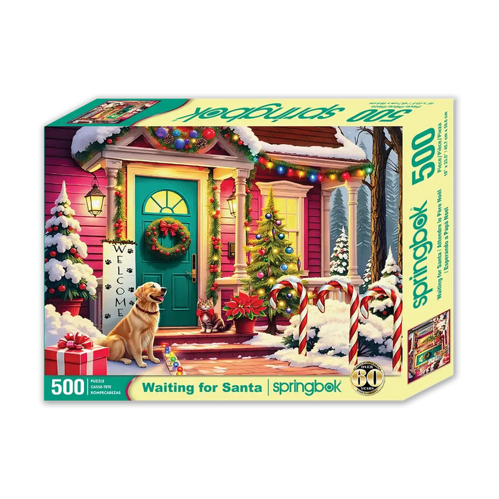 Waiting for Santa 500 Piece Jigsaw Puzzle Springbok - for just $17.99! 