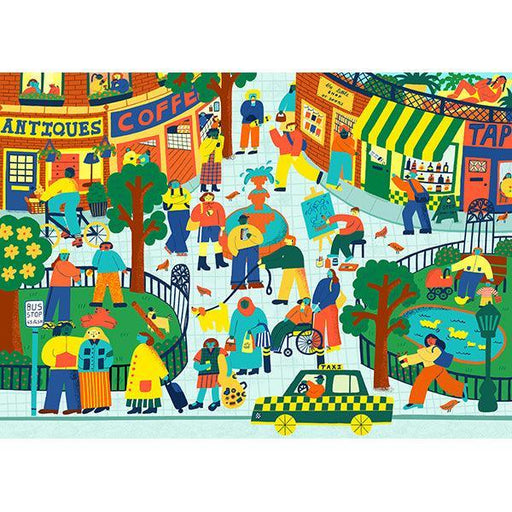 Waiting for the Bus 1000 Piece Jigsaw Puzzle Holiyay - for just $29.99! 